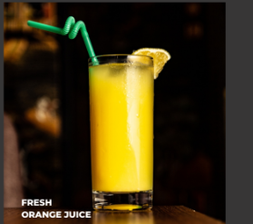 Fresh Orange Juice Glass (25cl)